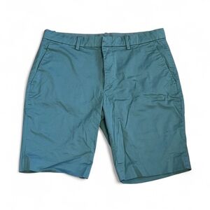 Uniqlo - Men's Light Green Flat Front Shorts